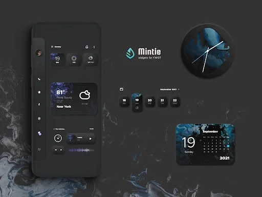Mintie for KWGT screenshot 1