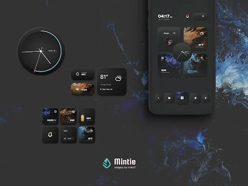 Mintie for KWGT screenshot 2