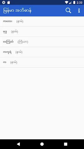 Myanmar Dictionary