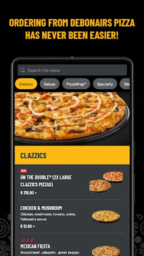 Debonairs Pizza screenshot 1