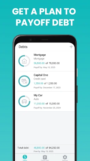 Debt Payoff Box: Snowball Plan