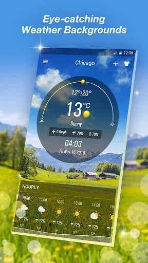 Live Weather Forecast App screenshot 1
