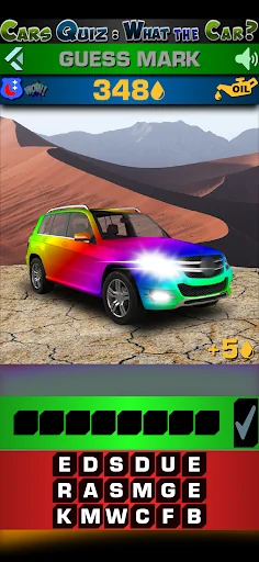 Cars Quiz 3D