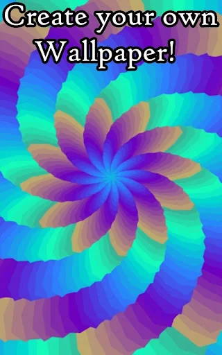 Hypnotic Mandala Wallpaper screenshot 2