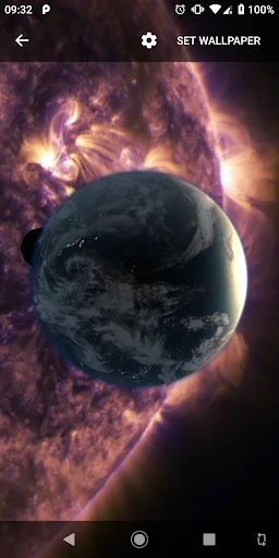 Planets Live Wallpaper Plus screenshot 1