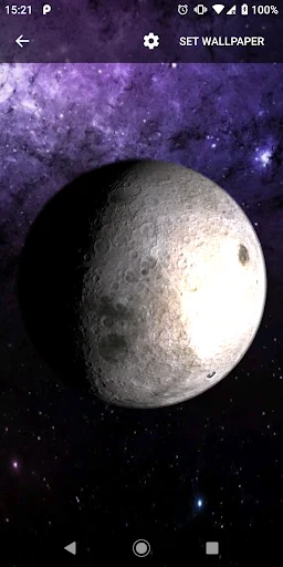 Planets Live Wallpaper Plus screenshot 4