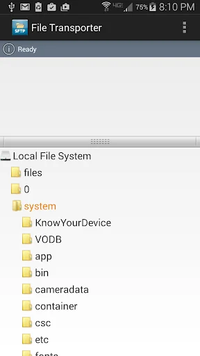 Mobile SFTP(Secure FTP Client)