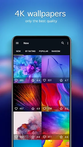Wallpapers for Motorola 4K screenshot 1