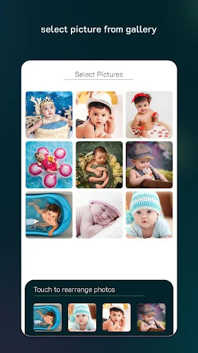 Baby Video Maker with Song screenshot 2