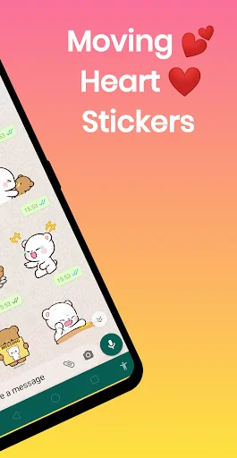 Moving Sticker - Cute Animated screenshot 4