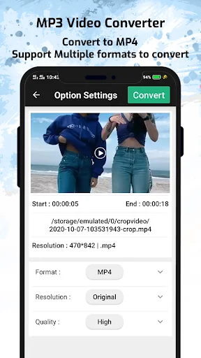MP3 Video Converter MP4 to MP3