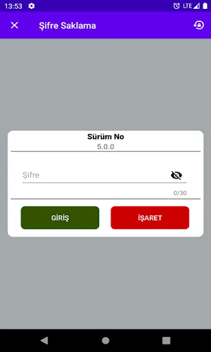 Şifre Saklama
