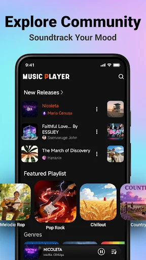 Music Player & HD Video Player screenshot 2