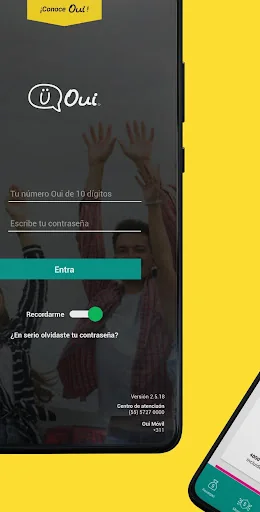 Oui Móvil screenshot 1
