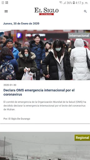 El Siglo de Durango screenshot 1
