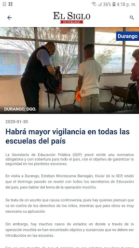 El Siglo de Durango screenshot 4