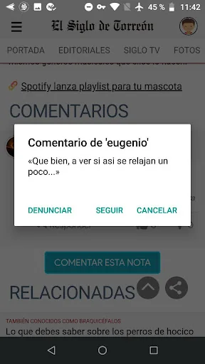 El Siglo de Torreón screenshot 2
