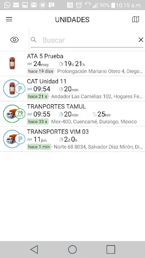 TTC Tracking