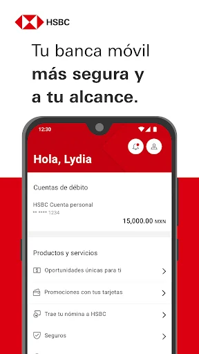 HSBC México screenshot 1