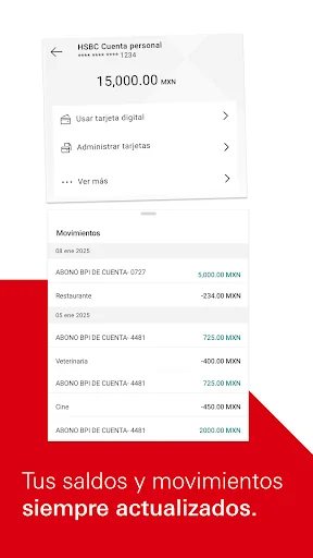HSBC México screenshot 2