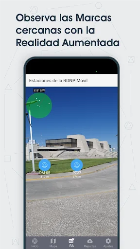 Estaciones de la RGNP Móvil
