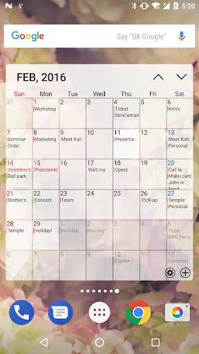 AA Calendar - Planner, Note screenshot 2