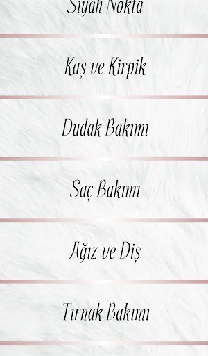 Kişisel Bakım