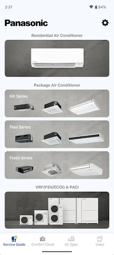 Panasonic AC Service Guide