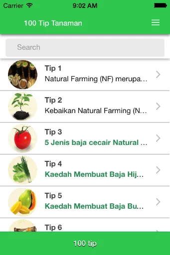 100 TIP TANAMAN