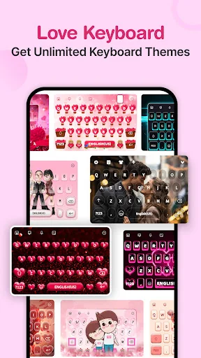 Love Keyboard Themes & Fonts