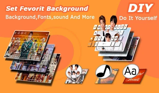BTS Keyboard: KPOP Keyboard screenshot 2