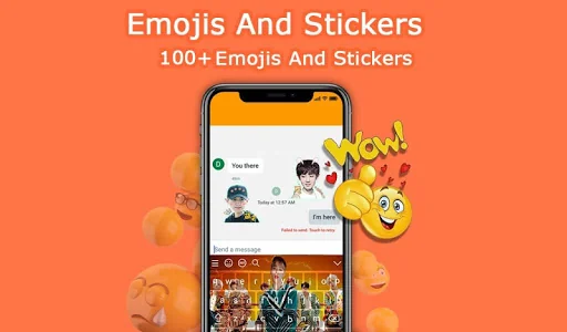 BTS Keyboard: KPOP Keyboard screenshot 3