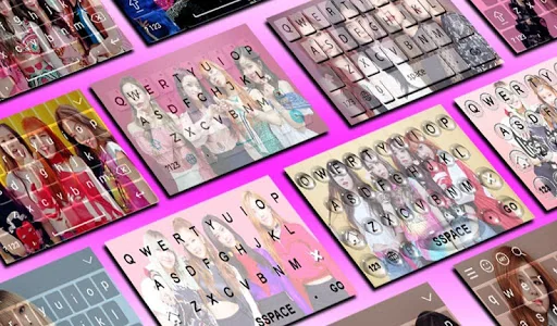 Black Pink Keyboard: KPOP screenshot 1