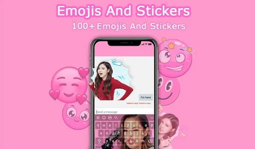 Black Pink Keyboard: KPOP screenshot 3