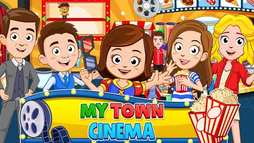 My Town: Cinema and Movie Game screenshot 1
