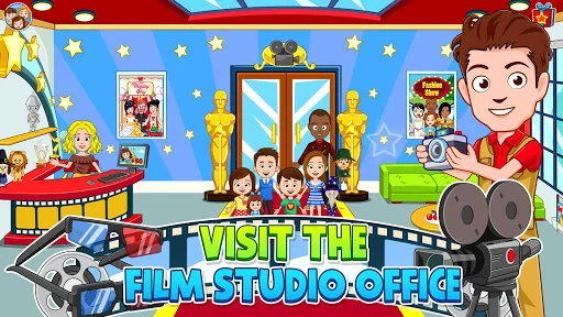 My Town: Cinema and Movie Game screenshot 3