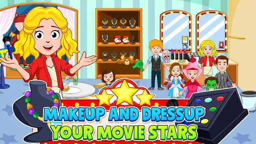 My Town: Cinema and Movie Game screenshot 4