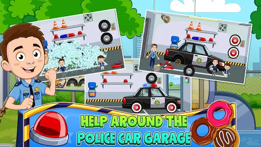 My Town: Police Games for kids screenshot 4
