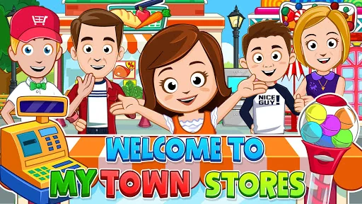 My Town: Stores Dress up game screenshot 1