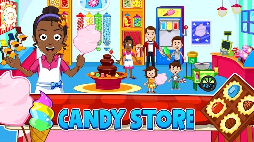 My Town: Stores Dress up game screenshot 3