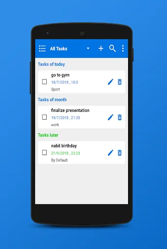 Reminder Daily Tasks To Do