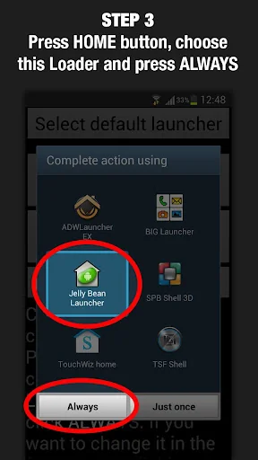 Jelly Bean Launcher Loader screenshot 3