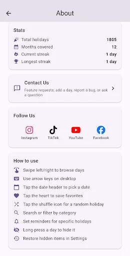 National What Day? screenshot 2