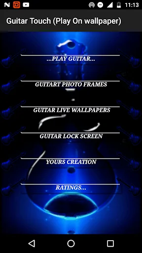 Guitar Touch ( Play on Wallpap screenshot 2
