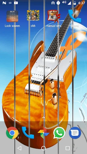 Guitar Touch ( Play on Wallpap screenshot 3