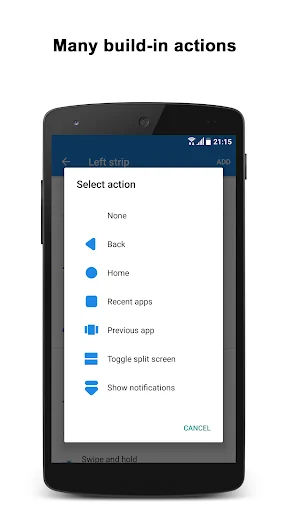 Navigation Gestures screenshot 4
