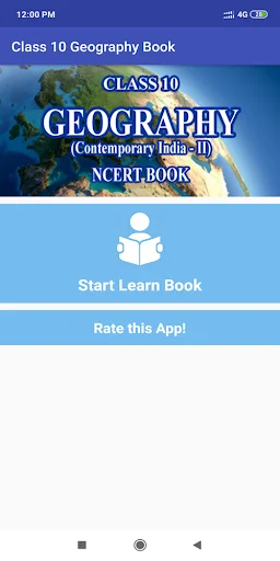 Class 10 Geography NCERT Book 