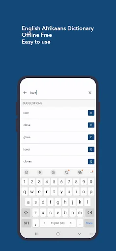 English Afrikaans Dictionary