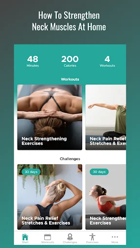 Neck Stretches & Exercises screenshot 1