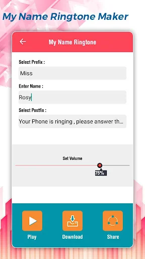 My Name Ringtone Maker